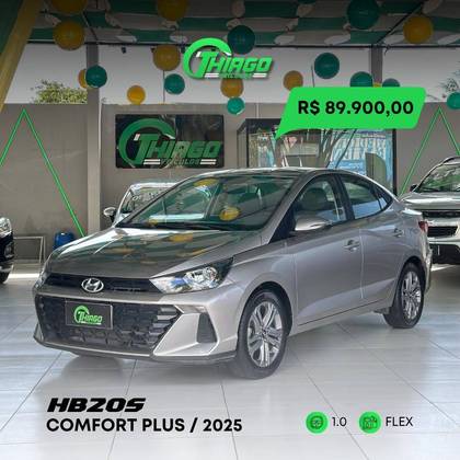 HYUNDAI HB20S 1.0 TGDI FLEX COMFORT PLUS AUTOMÁTICO HYUNDAI HB20S 1.0 TGDI FLEX COMFORT PLUS AUTOMÁTICO